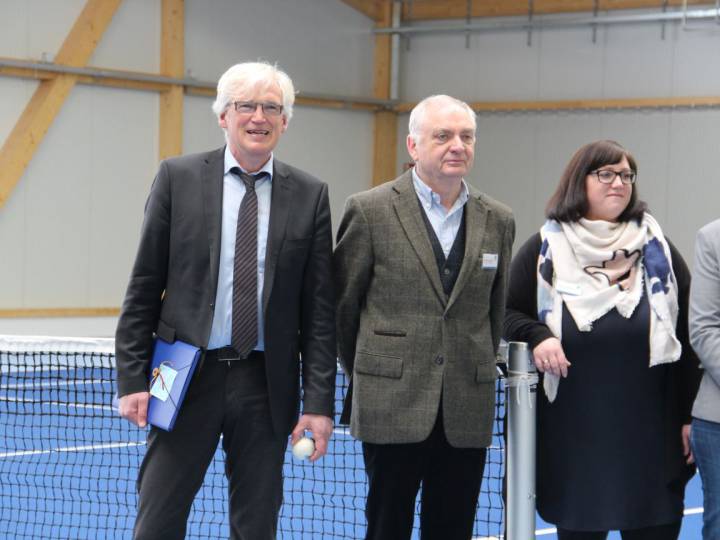 Endlich wieder Hallentennis in Nienburg - Eröffnung der neuen Sport- und Tennishalle des TKW Nienburg - Bild 19